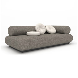 Paloma ALU 3-Seater Modular Sofa, Left Arm | Divani | Design Pergola