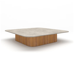 Paloma Teak Coffee Table 120x120xH25cm | Couchtische | Design Pergola