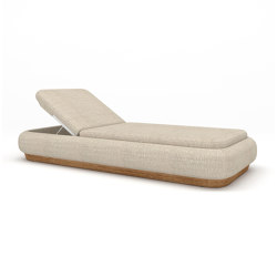 Paloma Teak Sun Lounger