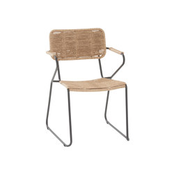 Papillon Dining Chair - Natural Wicker | Sillas | Design Pergola