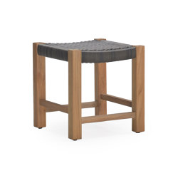 Pretoria Stool - Natural Teak | Pouf | Design Pergola