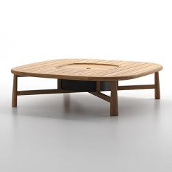 Tommy Rectangular Coffee Table 100x80xH35cm | Mesas de centro | Design Pergola