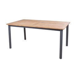 Vera ALU Dining Table 160x90cm - Anthracite