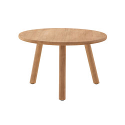 Vera Teak Coffee Table D63cm  - Natural Teak