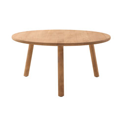 Vera Teak Coffee Table D90cm  - Natural Teak | Tables basses | Design Pergola