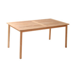 Vera Teak Dining Table 160x90cm - Natural Teak | Dining tables | Design Pergola