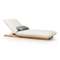 Ziggy Teak Sunlounger | Lettini giardino | Design Pergola