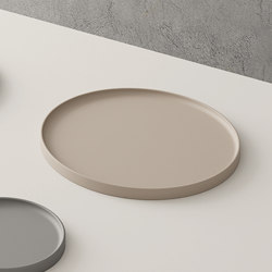 Furnishing complements - round tray | Tabletts | NIC Design