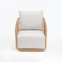 Alvin Lounge Chair - Naturalteak