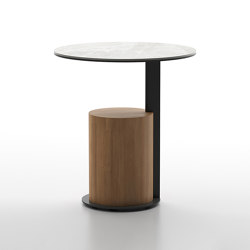 Anya High Auxiliar Round Table D48xH53cm | Side tables | Design Pergola