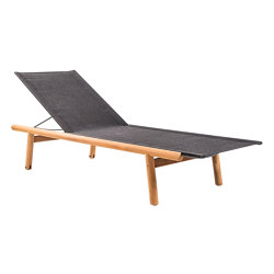 Vera Teak Lounger