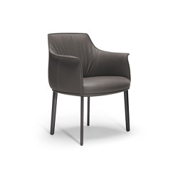 Archibald Large Dining chair | Chairs | Poltrona Frau