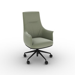 Archibald Task | Executive Office Chair | Chaises de bureau | Poltrona Frau