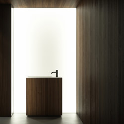 Ma Elements | Freestanding Sink Cabinet with Side Open Compartments, Length 80 cm | Wash basins | Falper