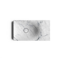 Lavabi A Parete | ONDA Marble Sink, Available Lengths: 80 and 120 cm | Wash basins | Falper