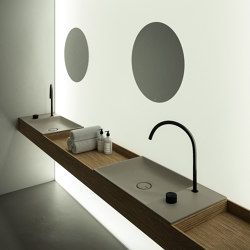 Ma Elements | Étagère porte-lavabo à plateau longueur 280cm | Meubles sous-lavabo | Falper