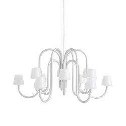 Apollo Chandelier 12 arm | Chandeliers | HAY