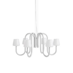 Apollo Chandelier 6 arm | Chandeliers | HAY