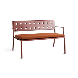 Balcony Lounge Bench With Arm | Bancs | HAY