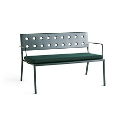 Balcony Lounge Bench With Arm | Bancs | HAY