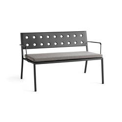 Balcony Lounge Bench With Arm | Bancs | HAY