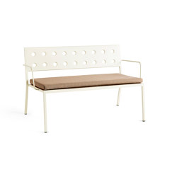 Balcony Lounge Bench With Arm | Bancs | HAY