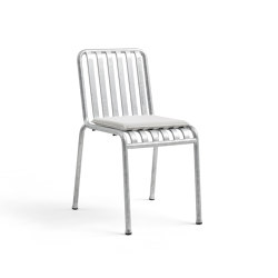 Palissade Chair Hot Galvanised Chair and Armchair Seat Cushion | Chairs | HAY