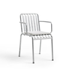 Palissade Chair Hot Galvanised Chair and Armchair Seat Cushion | Stühle | HAY