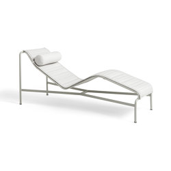 Palissade Chaise Longue Quilted Cushion | Sun loungers | HAY