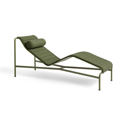 Palissade Chaise Longue Quilted Cushion | Lettini giardino | HAY