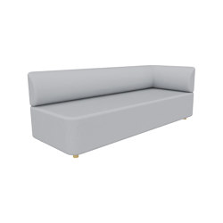 Mezza Seating |
  Chaise Longue - Left | Divani | Cascando