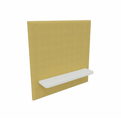 Pillow Wall | Panel with shelf | Sound absorbing objects | Cascando