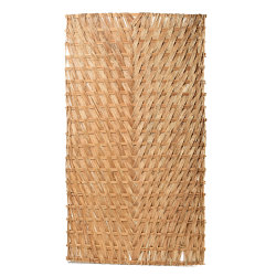 Handwoven panels | Willow peeled | Toitures | Caneplexus