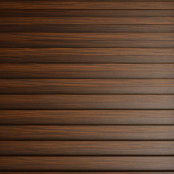 Kara Panel Walnut | Systèmes plafonds acoustiques | Mikodam