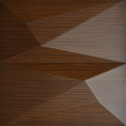 Neka Panel A Walnut | Systèmes plafonds acoustiques | Mikodam