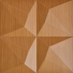 Neka Panel B Teak | Panneaux de bois | Mikodam