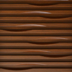 Sona Panel Walnut | Systèmes plafonds acoustiques | Mikodam