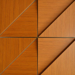 Zeta Panel Teak | Systèmes plafonds acoustiques | Mikodam