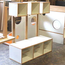 Emily Kindergarderobe | Kids storage furniture | Andreas Janson