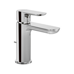 O.novo | Single-lever basin mixer with draw bar outlet fitting, Chrome | Wash basin taps | Villeroy & Boch