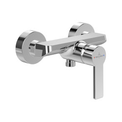 Architectura | Robinetterie monocommande pour douche, Chrome | Shower controls | Villeroy & Boch