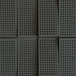 Fila Panel Anthracite With 2cm Perforation | Sound absorbing wall systems | Mikodam