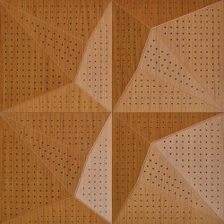 Neka Panel B Teak With 8mm Perforation | Sound absorbing ceiling systems | Mikodam