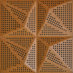 Neka Panel B Teak With 2cm Perforation | Sistemi assorbimento acustico soffitto | Mikodam