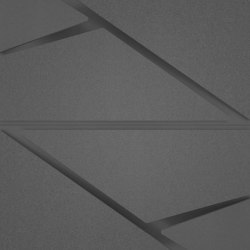 Deta Panel Grey Lacquer Matte & Fabric | Acoustic ceiling systems | Mikodam