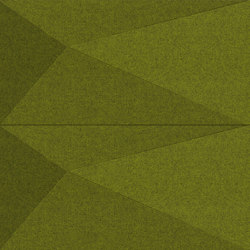 Pira Panel A Fabric Green | Facade systems | Mikodam