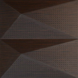 Pira Panel A Walnut With 8mm Perforation | Pannelli legno | Mikodam