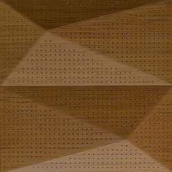 Pira Panel A Teak With 8mm Perforation | Panneaux de bois | Mikodam