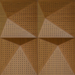 Pira Panel B Teak With 8mm Perforation | Sistemas de fachadas | Mikodam