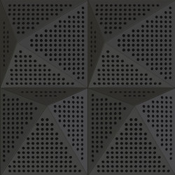 Pira Panel B B Anthracite Lacquer Matte With 2cm Perforation | Sistemas fonoabsorbentes de pared | Mikodam